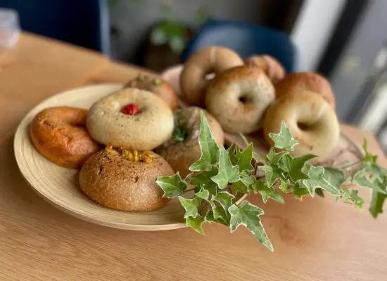 ヴィーガンJAS0026認証を取得した香川県琴平町のBagel House KOTOHIRAのヴィーガンベーグル